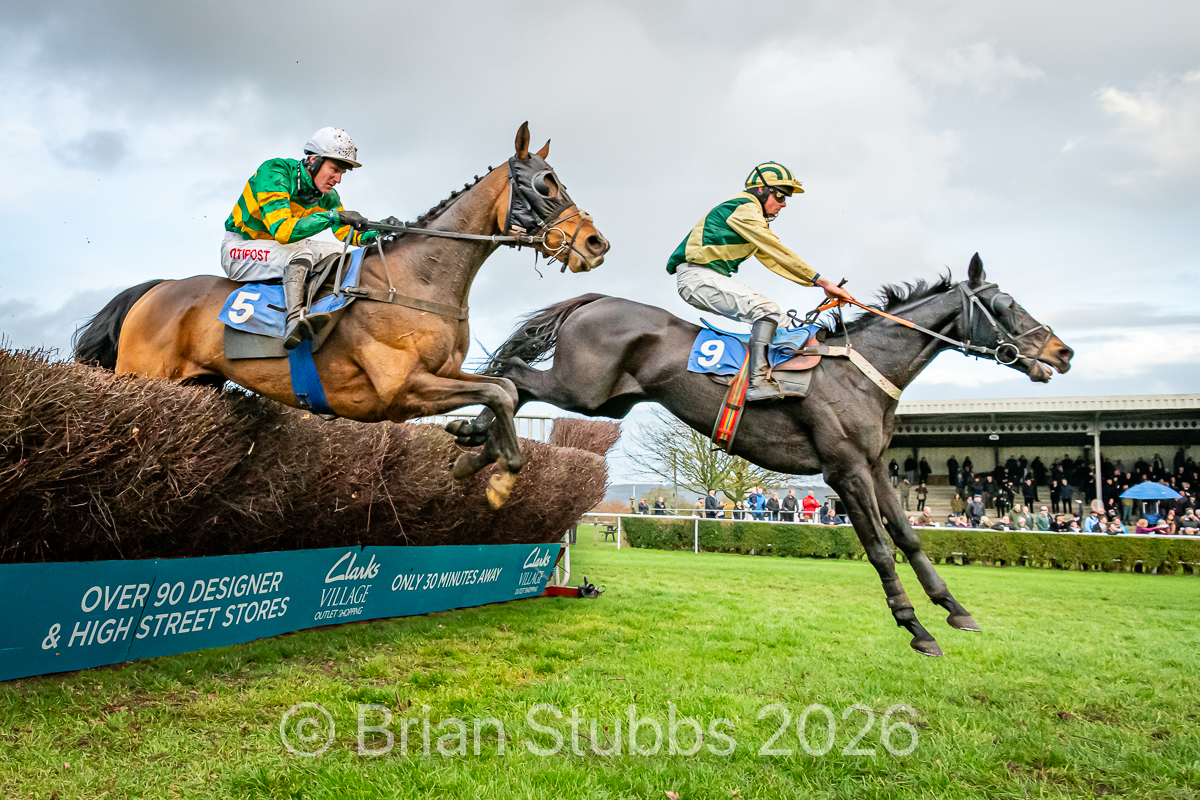 5 and 9 over the jump